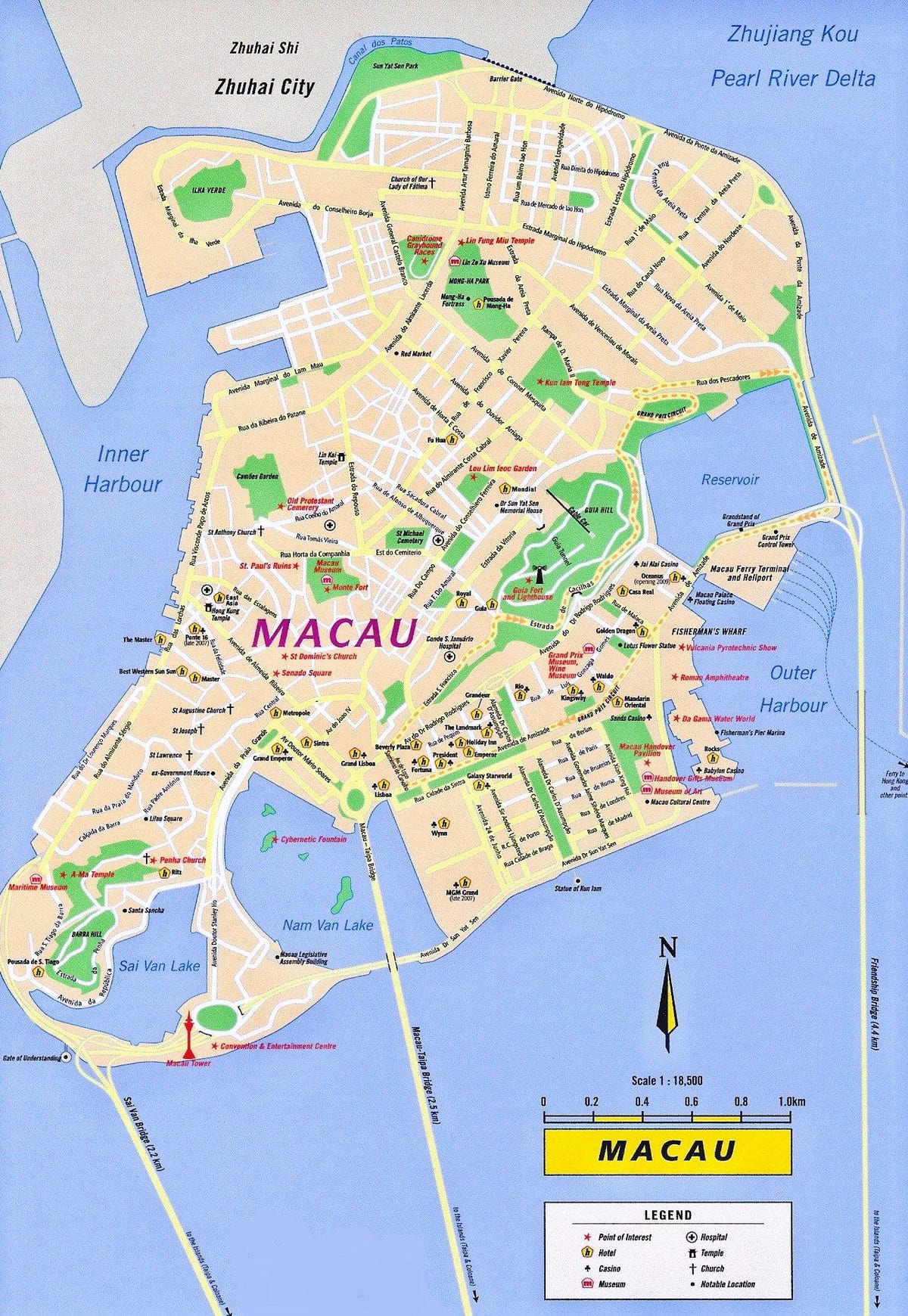 Macau kartta