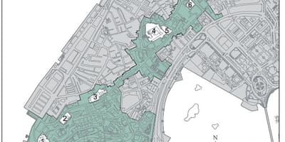 Kartta historiallinen keskusta Macao