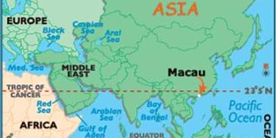 Macaon Macao kartta