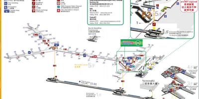 Taipa ferry terminal kartta