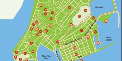 Macao turistikohteet kartta