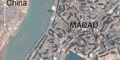 Kartta san malo Macao